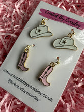 Load image into Gallery viewer, Cowboy Earring Duo

