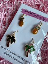 Load image into Gallery viewer, Pineapple Tree Earring Duo
