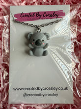 Load image into Gallery viewer, Koala Charm Necklace
