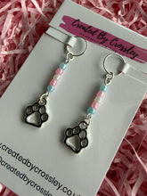Load image into Gallery viewer, Paw Print Hearing Aid Charms

