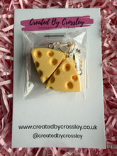 Load image into Gallery viewer, Cheese Clip On Earrings
