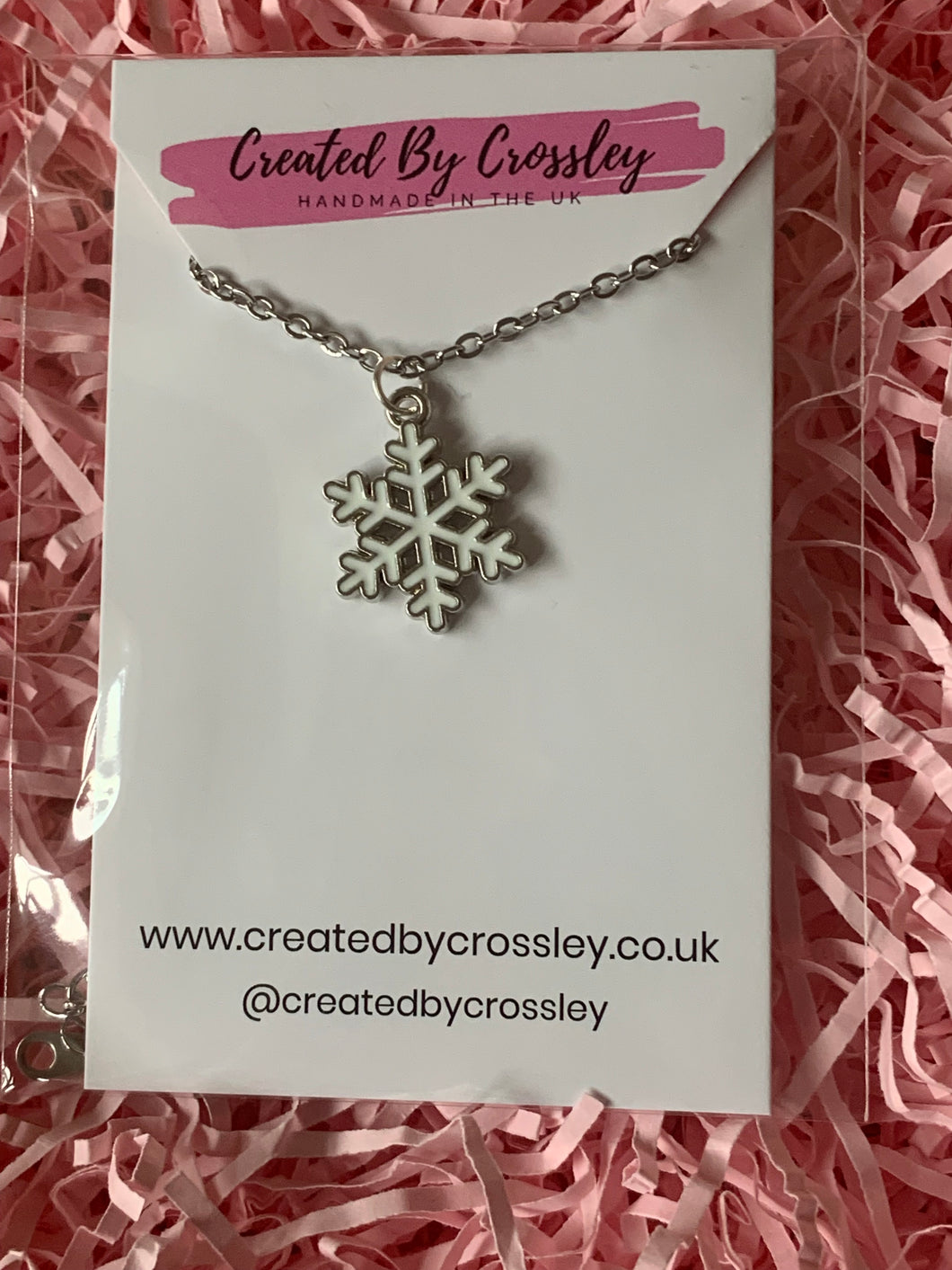 Snowflake Charm Necklace