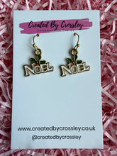 Load image into Gallery viewer, Noel Christmas Charm Earrings
