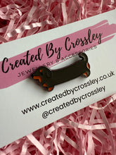 Load image into Gallery viewer, Dachshund Dog Pin Badge
