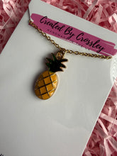 Load image into Gallery viewer, Pineapple Charm Neckalce
