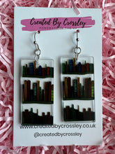 Load image into Gallery viewer, Bookshelf Charm Earrings

