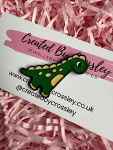 Load image into Gallery viewer, Dinosaur Pin Badge
