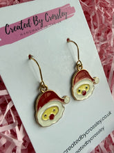 Load image into Gallery viewer, Santa Claus Charm Earrings
