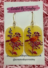 Load image into Gallery viewer, Large Bird Arch Charm Earrings
