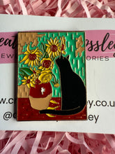 Load image into Gallery viewer, Cat Painting Pin Badge
