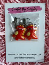 Load image into Gallery viewer, Dinosaur Clip On Earrings
