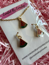 Load image into Gallery viewer, Watermelon Jewellery Set
