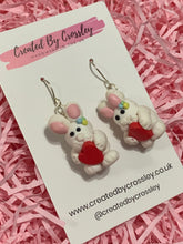 Load image into Gallery viewer, 3D Rabbit Charm Earrings
