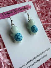 Load image into Gallery viewer, Turtle Charm Earrings
