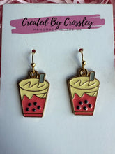 Load image into Gallery viewer, Bubble Tea Charm Earrings
