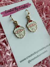 Load image into Gallery viewer, Santa Claus Charm Earrings
