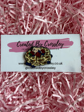Load image into Gallery viewer, Waffles Cat Pin Badge
