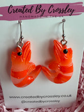 Load image into Gallery viewer, Shrimp Charm Earrings
