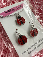 Load image into Gallery viewer, Ladybird Jewellery Set
