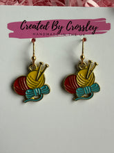 Load image into Gallery viewer, Knitting Wool Charm Earrings
