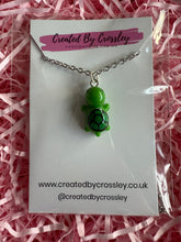 Load image into Gallery viewer, Green Turtle Charm Necklace
