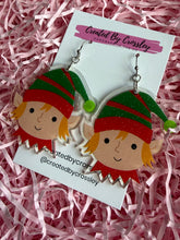 Load image into Gallery viewer, Large Elf Charm Earrings
