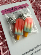 Load image into Gallery viewer, Colour Fade Lolly Clip On Earrings

