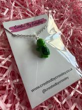 Load image into Gallery viewer, Green Turtle Charm Necklace
