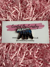 Load image into Gallery viewer, Mountain Forest Bear Pin Badge
