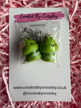 Load image into Gallery viewer, Caterpillar Clip On Earrings
