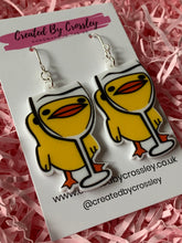 Load image into Gallery viewer, Funny Duck Charm Earrings
