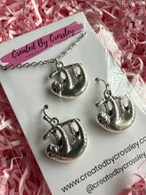 Load image into Gallery viewer, Sloth Jewellery Set
