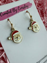 Load image into Gallery viewer, Santa Claus Charm Earrings
