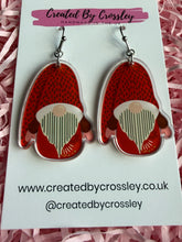Load image into Gallery viewer, Red Gonk Charm Earrings
