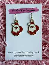 Load image into Gallery viewer, Santa Charm Earrings

