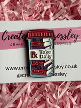 Load image into Gallery viewer, Book Prescription Pin Badge
