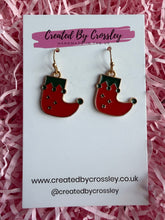 Load image into Gallery viewer, Elf Boots Charm Earrings
