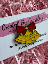Load image into Gallery viewer, Yellow Bells Pin Badge
