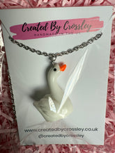 Load image into Gallery viewer, Swan Charm Necklace
