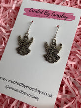 Load image into Gallery viewer, Detailed Angel Charm Earrings
