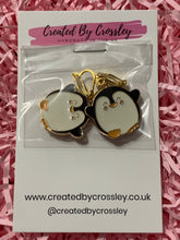 Load image into Gallery viewer, Happy Penguin Clip On Earrings
