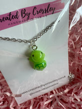 Load image into Gallery viewer, Light Green Turtle Charm Necklace

