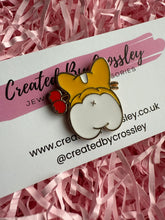 Load image into Gallery viewer, Dog Butt Pin Badge
