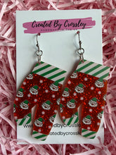 Load image into Gallery viewer, Santa Christmas Trousers Charm Earrings
