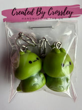Load image into Gallery viewer, Caterpillar Clip On Earrings
