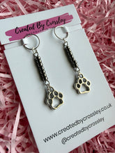 Load image into Gallery viewer, Paw Print Hearing Aid Charms
