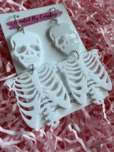 Load image into Gallery viewer, Large Skeleton Charm Earrings
