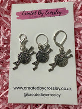 Load image into Gallery viewer, Craft Wool Charm Clip Charm and Stitch Markers

