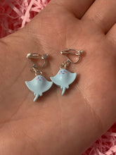 Load image into Gallery viewer, Mini Sting Ray Clip On Earrings
