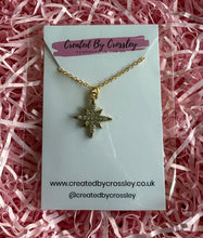 Load image into Gallery viewer, Gem Star Charm Necklace
